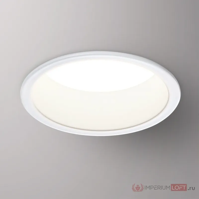 Светильник встраиваемый светодиодный IP20 LED 4000К 9W 220V TRAN 358899 SPOT NT22 283 Белый от ImperiumLoft