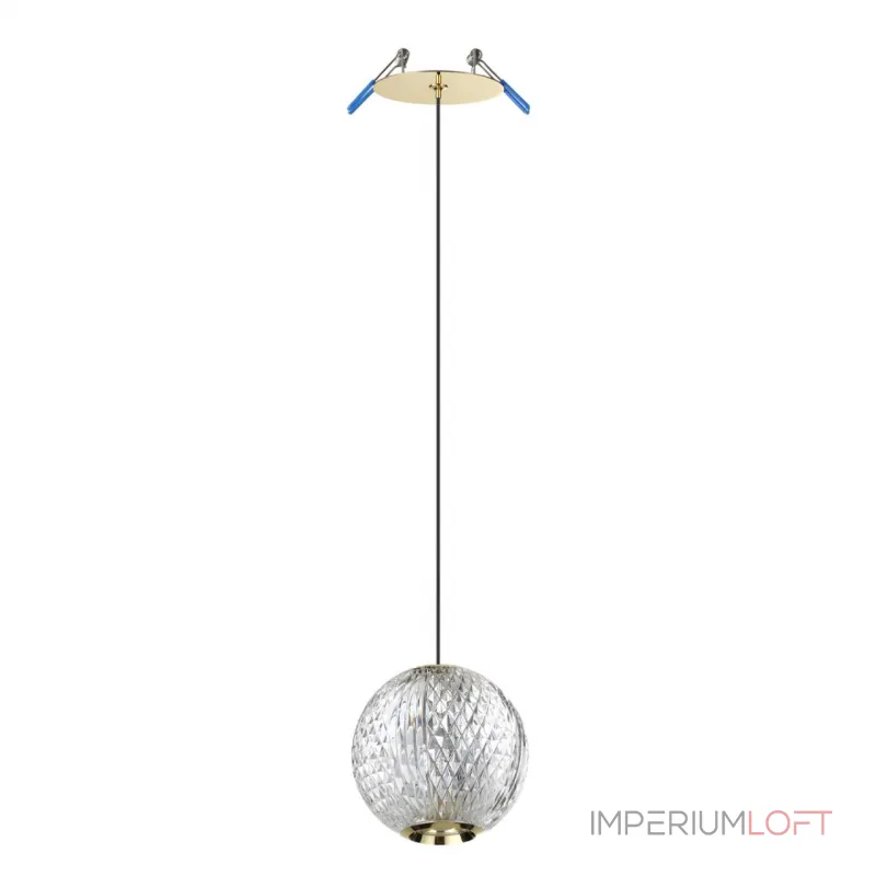 Подвесной светильник Odeon Light L-VISION ODL24 459 5008/5LA LED 5W 4000K 390лм CRYSTAL Прозрачный
