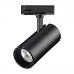 Светильник трековый однофазный трехжильный Novotech PORT NT23 121 359161 IP20 LED 24W 220V 3000К 2300Лм SELENE Чёрный