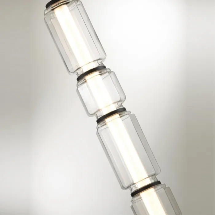 Напольный светильник Odeon Light HIGHTECH ODL_EX24 37 5409/53FL LED 53W 3000K 3200Лм JAM Прозрачный от ImperiumLoft