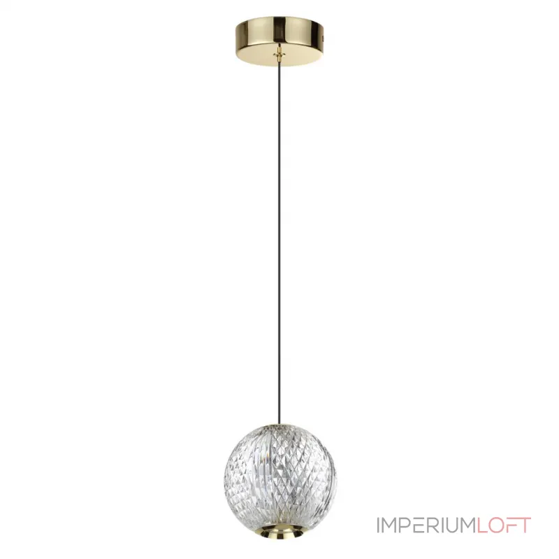 Подвесной светильник Odeon Light L-VISION ODL24 459 5008/5LA LED 5W 4000K 390лм CRYSTAL Прозрачный