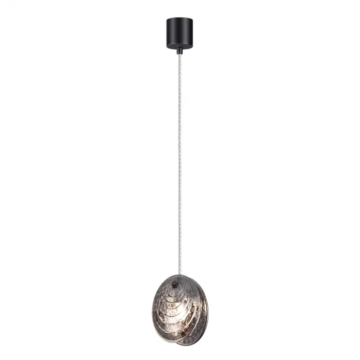 Подвесной светильник Odeon Light MODERN ODL24 295 5038/1A G9 1*40W MUSSELS Чёрный от ImperiumLoft