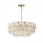 Люстра Odeon Light HALL ODL24 49 5076/12 E14 12*40W CHESSI Белый от ImperiumLoft