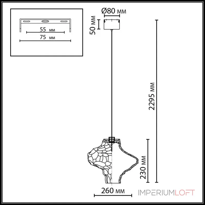 Подвесной светильник Odeon light L-vision 5108/3LA