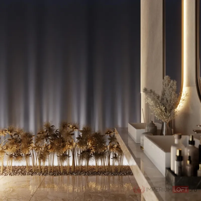 Напольный светльник Odeon light Hightech 7027/16FL от ImperiumLoft