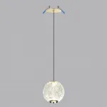 Подвесной светильник Odeon Light L-VISION ODL24 459 5008/5LA LED 5W 4000K 390лм CRYSTAL Прозрачный