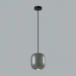 Подвесной светильник Odeon Light PENDANT ODL24 313 5060/1EA GU10 LED 4W COCOON Зелёный от ImperiumLoft