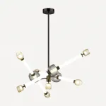 Люстра Odeon Light L-VISION ODL_EX24 23 5427/54CL LED 54W 3000K KLIFF Белый от ImperiumLoft