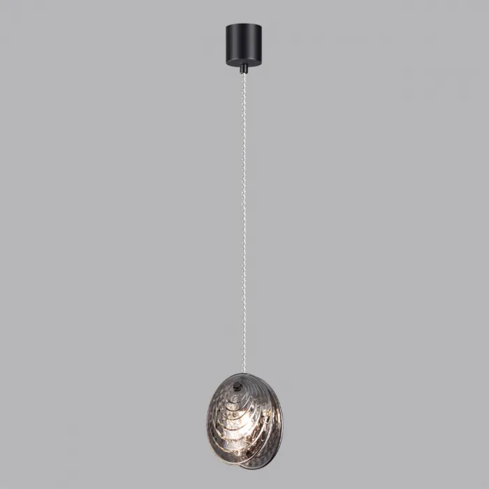 Подвесной светильник Odeon Light MODERN ODL24 295 5038/1A G9 1*40W MUSSELS Чёрный от ImperiumLoft