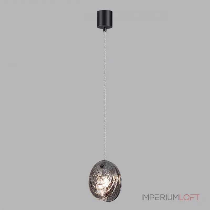 Подвесной светильник Odeon Light MODERN ODL24 295 5038/1A G9 1*40W MUSSELS Чёрный