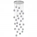 Люстра каскадная LED 120W 4000K 6000Лм JEMSTONE 5084/120L L-VISION ODL25 Хром от ImperiumLoft