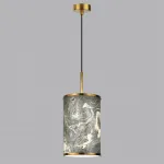Подвесной светильник Odeon Light MODERN ODL24 404 5064/1A E27 LED 1*10W BERGI Серый