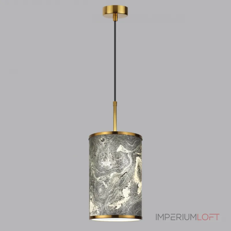 Подвесной светильник Odeon Light MODERN ODL24 404 5064/1A E27 LED 1*10W BERGI Серый