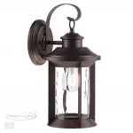 Ландшафтный настенный светильник E27 1*60W IP44 MAVRET 4961/1W NATURE ODL22 637 Коричневый от ImperiumLoft