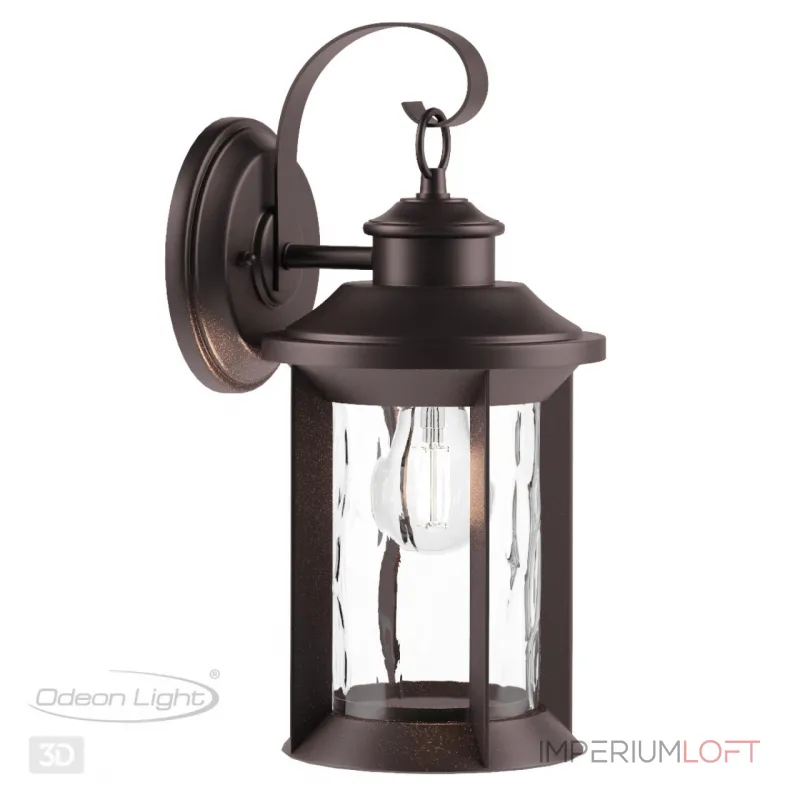 Ландшафтный настенный светильник E27 1*60W IP44 MAVRET 4961/1W NATURE ODL22 637 Коричневый от ImperiumLoft Ландшафтный настенный светильник E27 1*60W IP44 MAVRET 4961/1W NATURE ODL22 637 Коричневый от ImperiumLoft