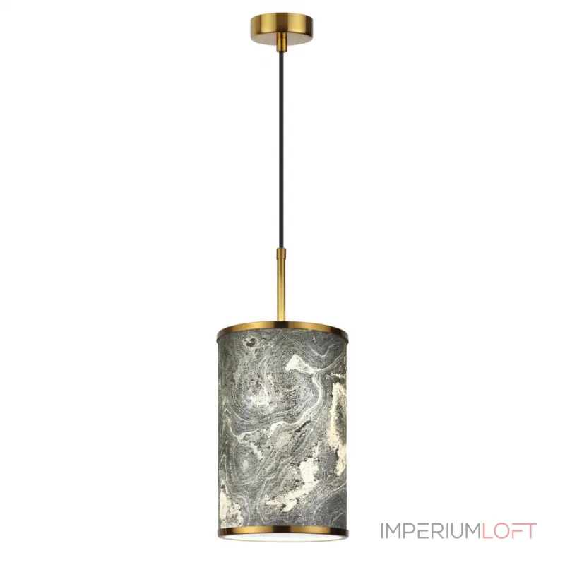 Подвесной светильник Odeon Light MODERN ODL24 404 5064/1A E27 LED 1*10W BERGI Серый