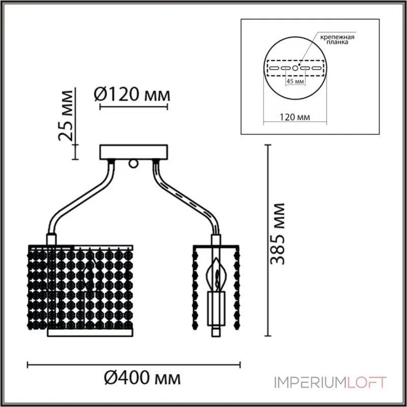 Потолочная люстра Lumion Classi 8244/5C Потолочная люстра Lumion Classi 8244/5C
