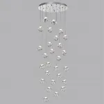 Люстра каскадная LED 120W 4000K 6000Лм JEMSTONE 5084/120L L-VISION ODL25 Хром от ImperiumLoft