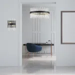 Люстра E14 6*40W 220V MITSUKO 5272/6 MODERNI LN23 149 Черный от ImperiumLoft