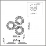 Потолочный светильник Lumion Ledio 359483 от ImperiumLoft