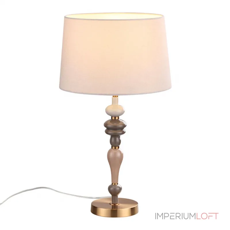 Настольная лампа Odeon Light CLASSIC ODL24 305 5040/1T E27 1*60W HOMI Бежевый