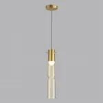 Подвесной светильник Odeon Light PENDANT ODL24 323 5059/5LA LED 5W 3000K SCROW Жёлтый