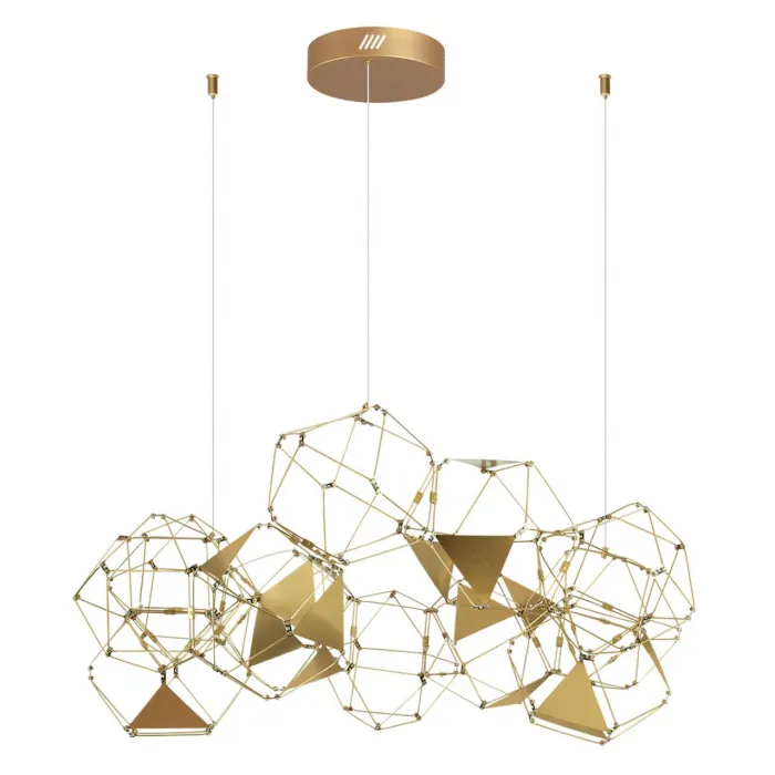 Люстра LED 56W 4000K 3360Лм TRELLIS 5086/56L L-VISION ODL25 Бронза от ImperiumLoft