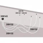 Светильник светодиодный "Гибкий неон" RAMO Novotech KONST NT23 188 359132 IP20 LED 3000K 38W 170-265V 3800Лм RAMO Белый