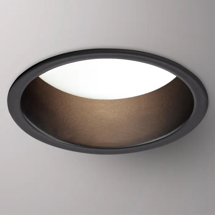 Светильник встраиваемый светодиодный Novotech SPOT NT23 282 359237 IP20 LED 12W 220V 840Лм 3000К TRAN Чёрный от ImperiumLoft