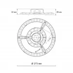 LED модуль Novotech COLOR NT23 357773 3000-4200-6500K D273 IP20 Прозрачный от ImperiumLoft