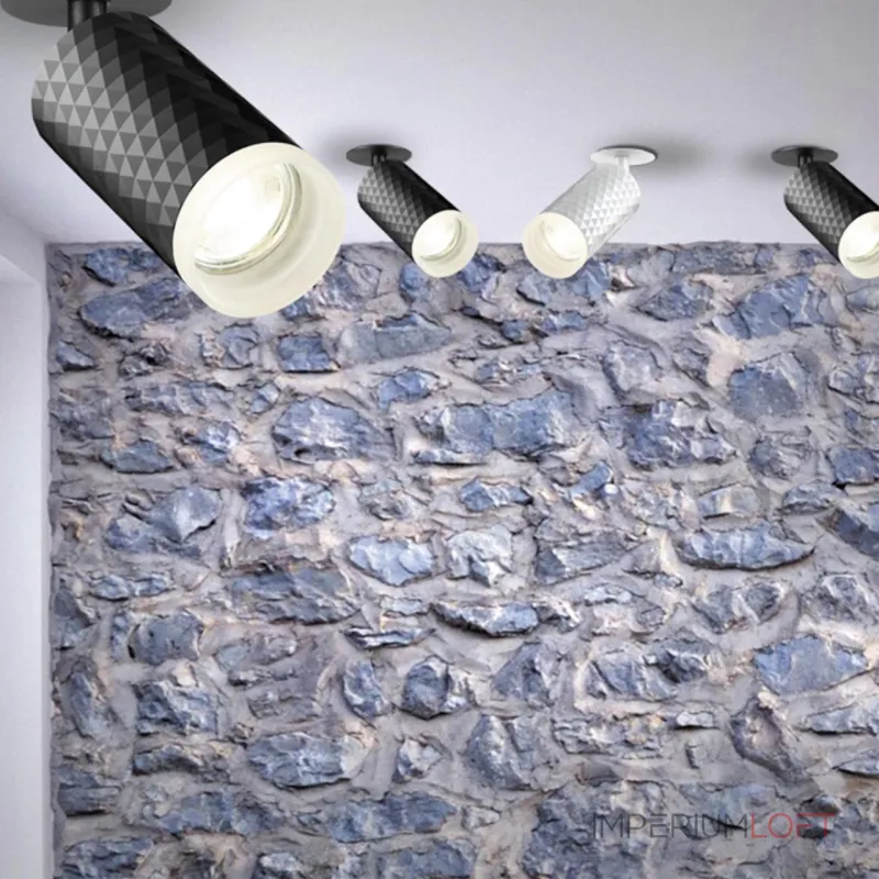 Светильник встраиваемый IP20 GU10 9W 220V BRILL 370850 SPOT NT22 312 Белый от ImperiumLoft Светильник встраиваемый IP20 GU10 9W 220V BRILL 370850 SPOT NT22 312 Белый от ImperiumLoft