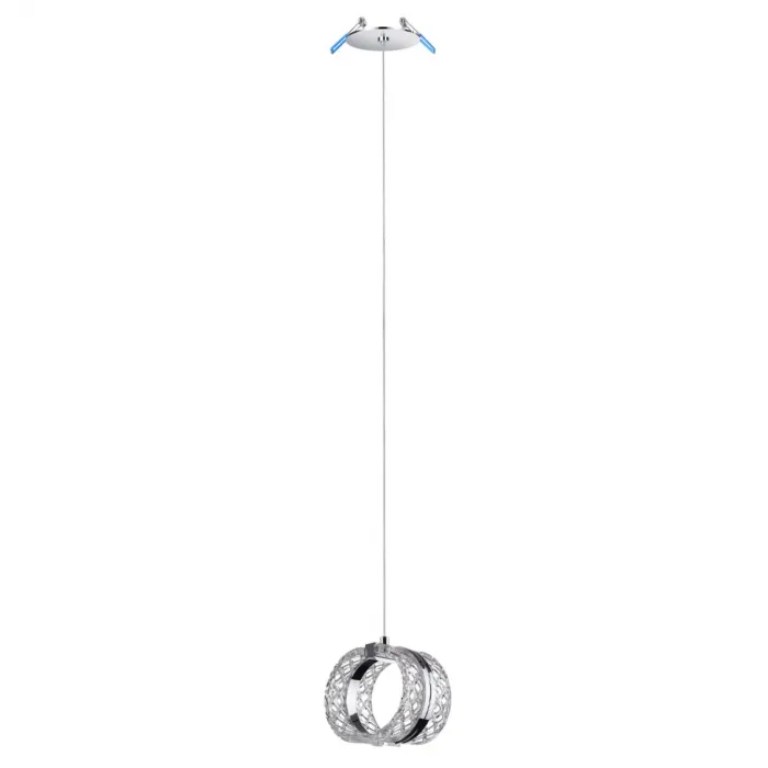 Подвесной светильник Odeon Light L-VISION ODL24 451 5029/8L LED 8W 4000K 448лм MIRAGE Прозрачный от ImperiumLoft