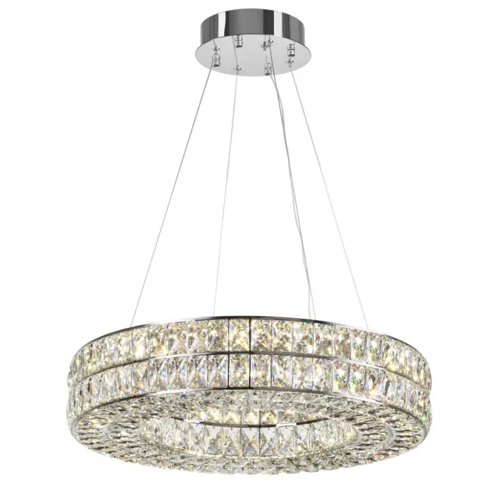 Люстра Odeon Light L-VISION ODL24 479 4927/52L LED 52W 4000K 2971Лм PANTA Прозрачный от ImperiumLoft