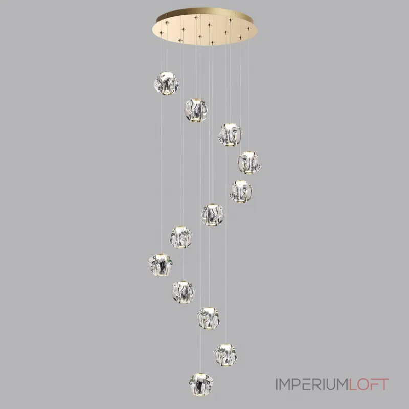 Люстра каскадная LED 60W 4000K 2800Лм JEMSTONE 5085/60L L-VISION ODL25 Золотой от ImperiumLoft Люстра каскадная LED 60W 4000K 2800Лм JEMSTONE 5085/60L L-VISION ODL25 Золотой от ImperiumLoft