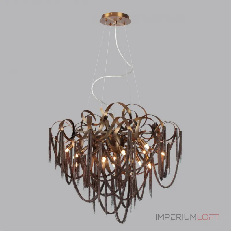 Подвесная люстра Odeon Light HALL ODL24 397 5066/12 G9 12*40W CHAINY 