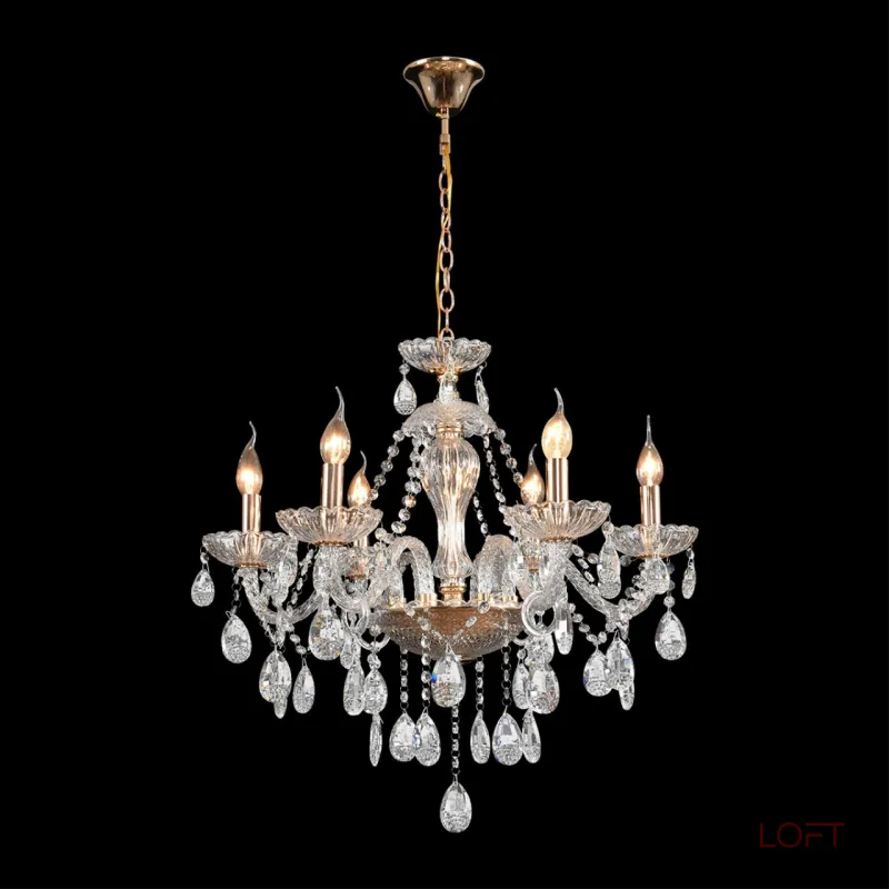 Подвесная люстра Lumion Classi 8376/6 Подвесная люстра Lumion Classi 8376/6