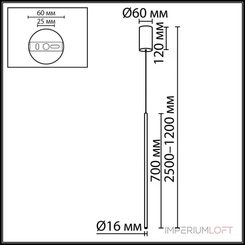 Подвесной светильник Odeon light Hightech 7104/4L Подвесной светильник Odeon light Hightech 7104/4L
