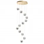 Люстра каскадная LED 60W 4000K 2800Лм JEMSTONE 5085/60L L-VISION ODL25 Золотой от ImperiumLoft