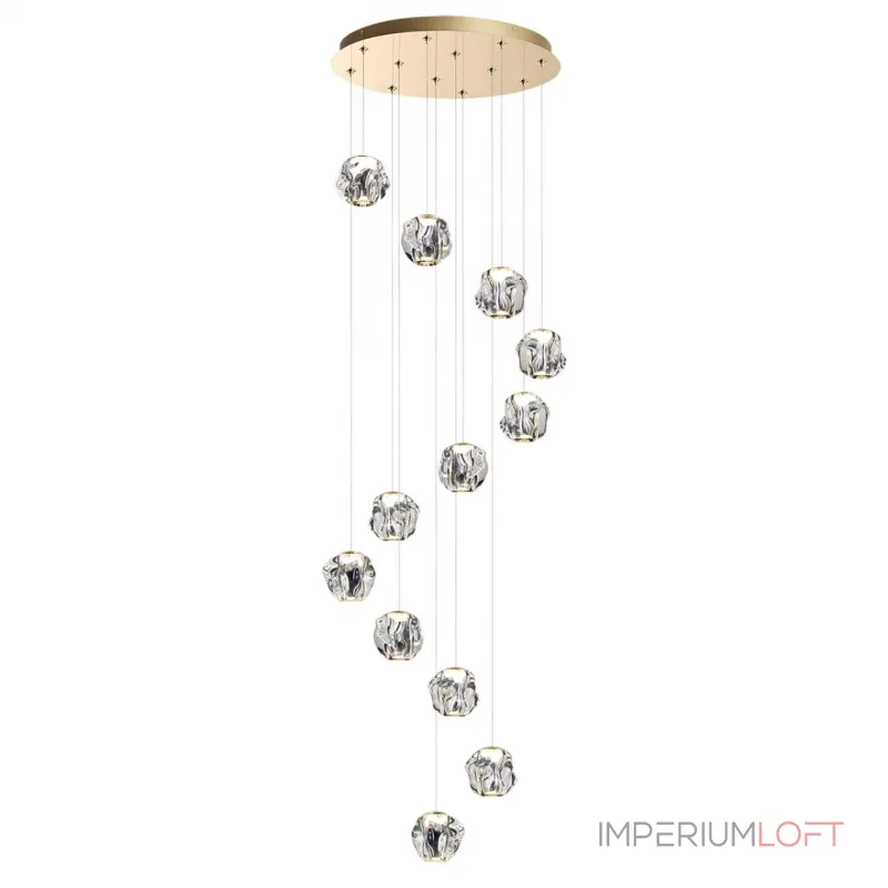 Люстра каскадная LED 60W 4000K 2800Лм JEMSTONE 5085/60L L-VISION ODL25 Золотой от ImperiumLoft Люстра каскадная LED 60W 4000K 2800Лм JEMSTONE 5085/60L L-VISION ODL25 Золотой от ImperiumLoft