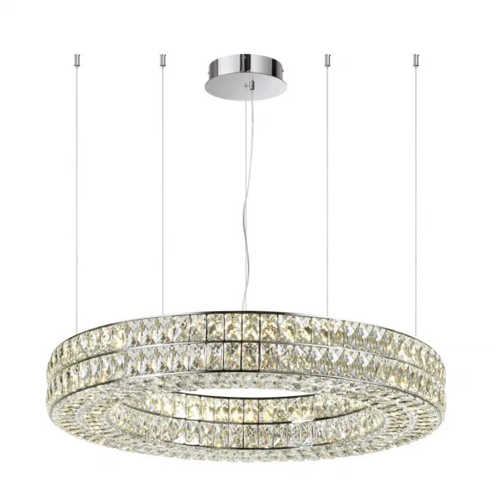 Люстра Odeon Light L-VISION ODL24 479 4927/52L LED 52W 4000K 2971Лм PANTA Прозрачный от ImperiumLoft