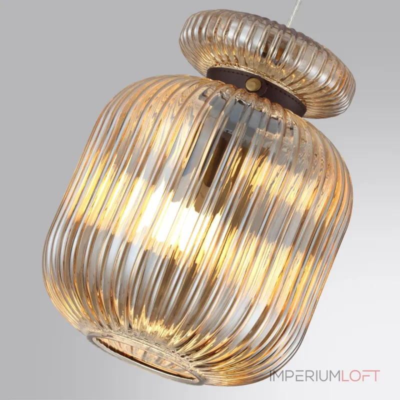 Подвесной светильник Odeon Light PENDANT ODL24 309 5042/1A E27 1*60W JUGI Жёлтый