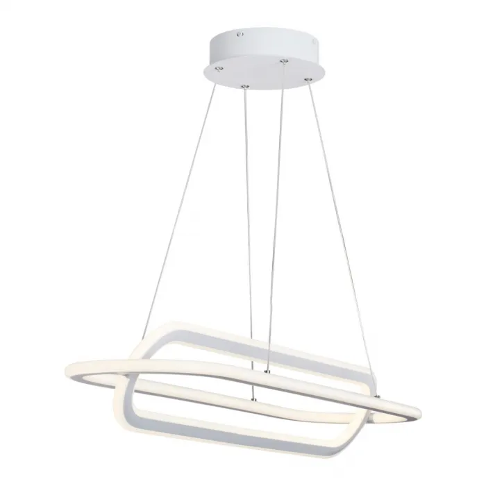 Светильник подвесной диммируемый, с пультом ДУ Novotech OVER NT23 159 359172 IP20 LED 4000К 116W 220V ONDO Белый от ImperiumLoft