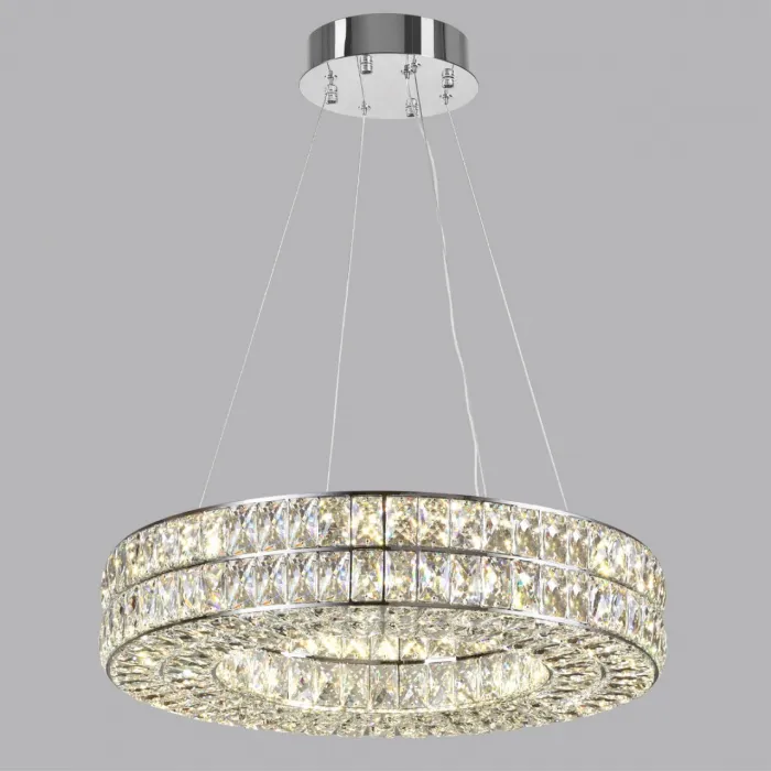Люстра Odeon Light L-VISION ODL24 479 4927/52L LED 52W 4000K 2971Лм PANTA Прозрачный от ImperiumLoft