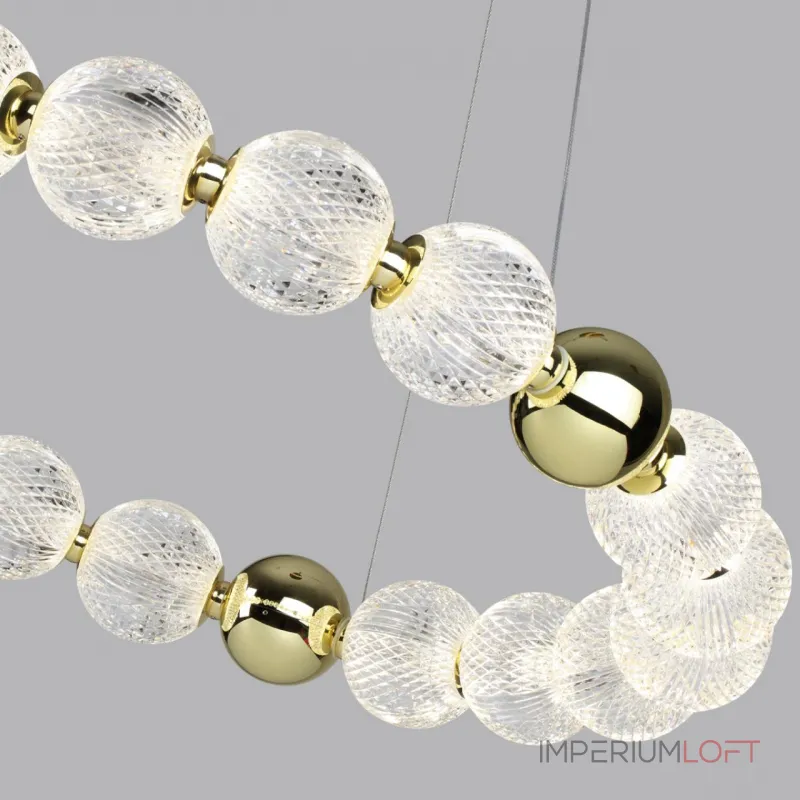 Подвесная люстра Odeon Light L-VISION ODL24 463 5008/60L LED 60W 4000K 5058лм CRYSTAL 