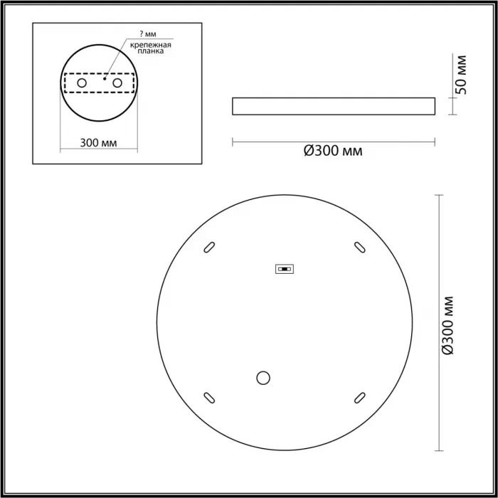 Настенный светильник Odeon Light L-VISION ODL24 5079/24L LED 24W 3000К/4000K/6000K BERGI Серый от ImperiumLoft