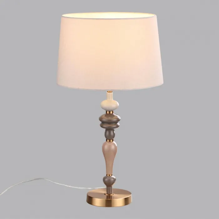 Настольная лампа Odeon Light CLASSIC ODL24 305 5040/1T E27 1*60W HOMI Бежевый от ImperiumLoft