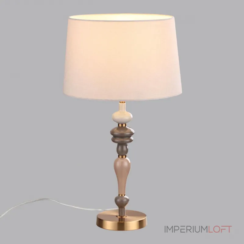 Настольная лампа Odeon Light CLASSIC ODL24 305 5040/1T E27 1*60W HOMI Бежевый