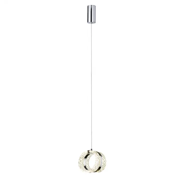Подвесной светильник Odeon Light L-VISION ODL24 451 5029/8L LED 8W 4000K 448лм MIRAGE Прозрачный от ImperiumLoft