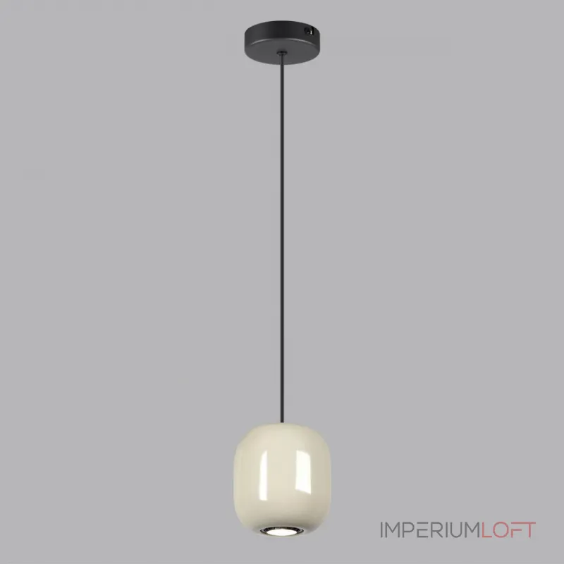 Подвесной светильник Odeon Light PENDANT ODL24 311 5053/1A GU10 LED 4W OVALI Белый