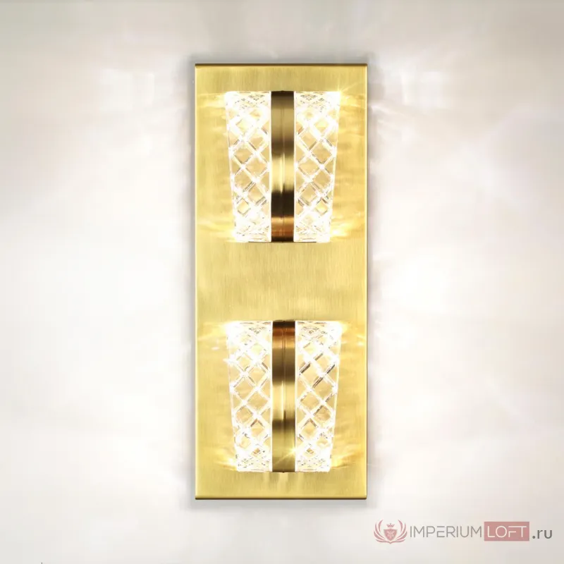 Настенный светильник Odeon Light L-VISION ODL24 451 5030/8WL LED 8W 4000K 367лм MIRAGE Прозрачный от ImperiumLoft